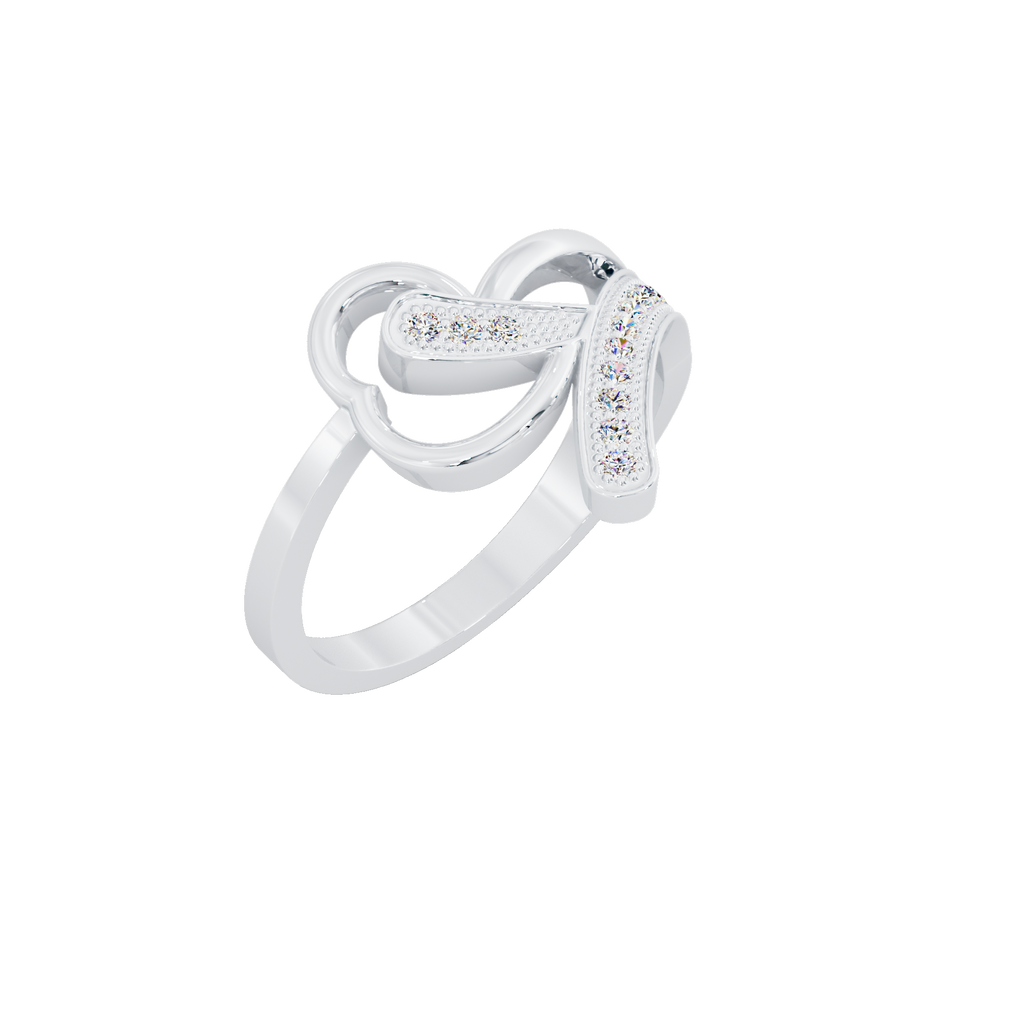 Clover Halo Ring