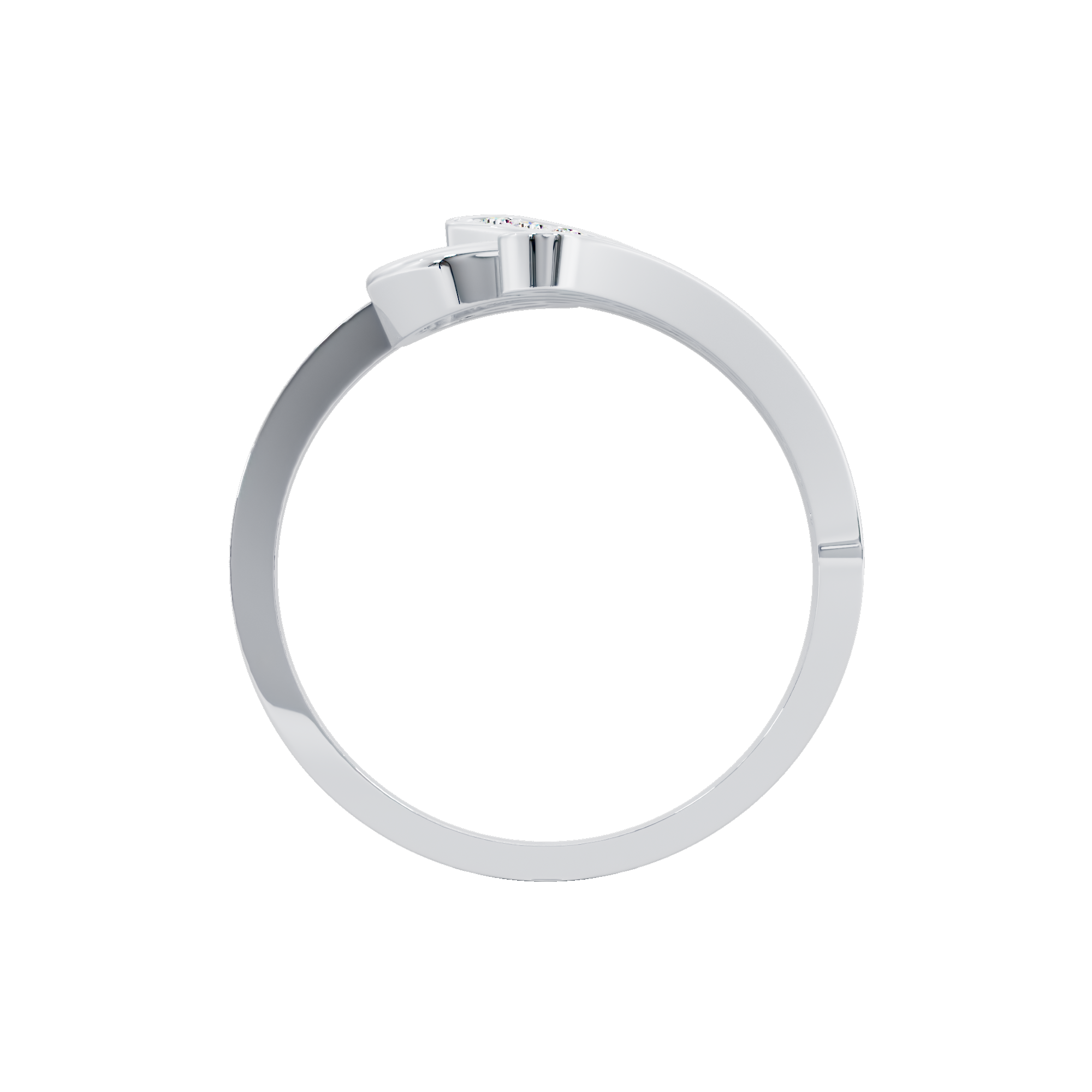 Clover Halo Ring