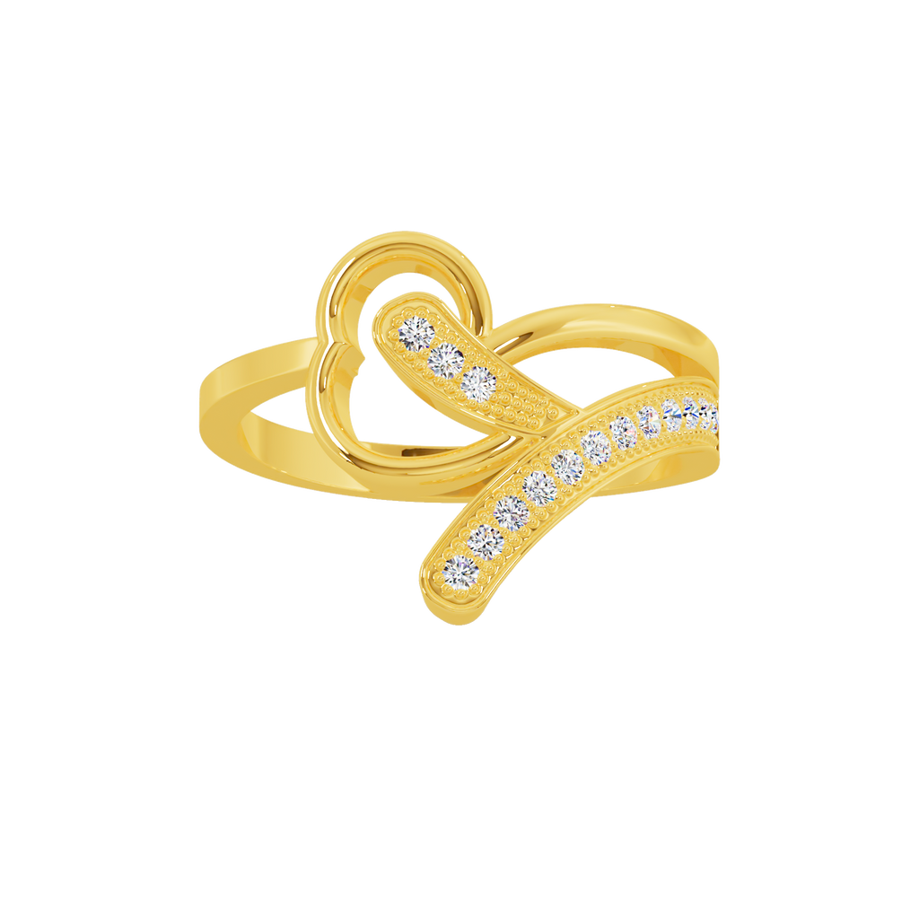 Clover Halo Ring