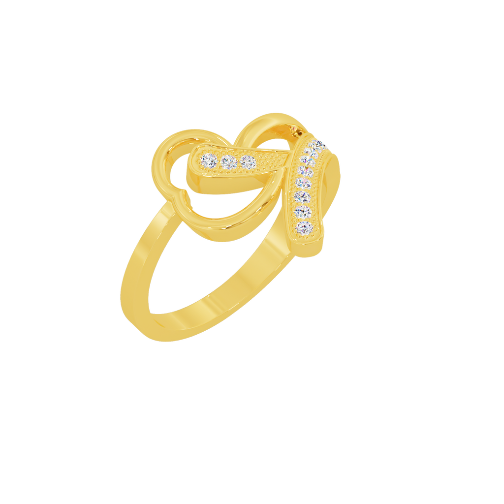 Clover Halo Ring