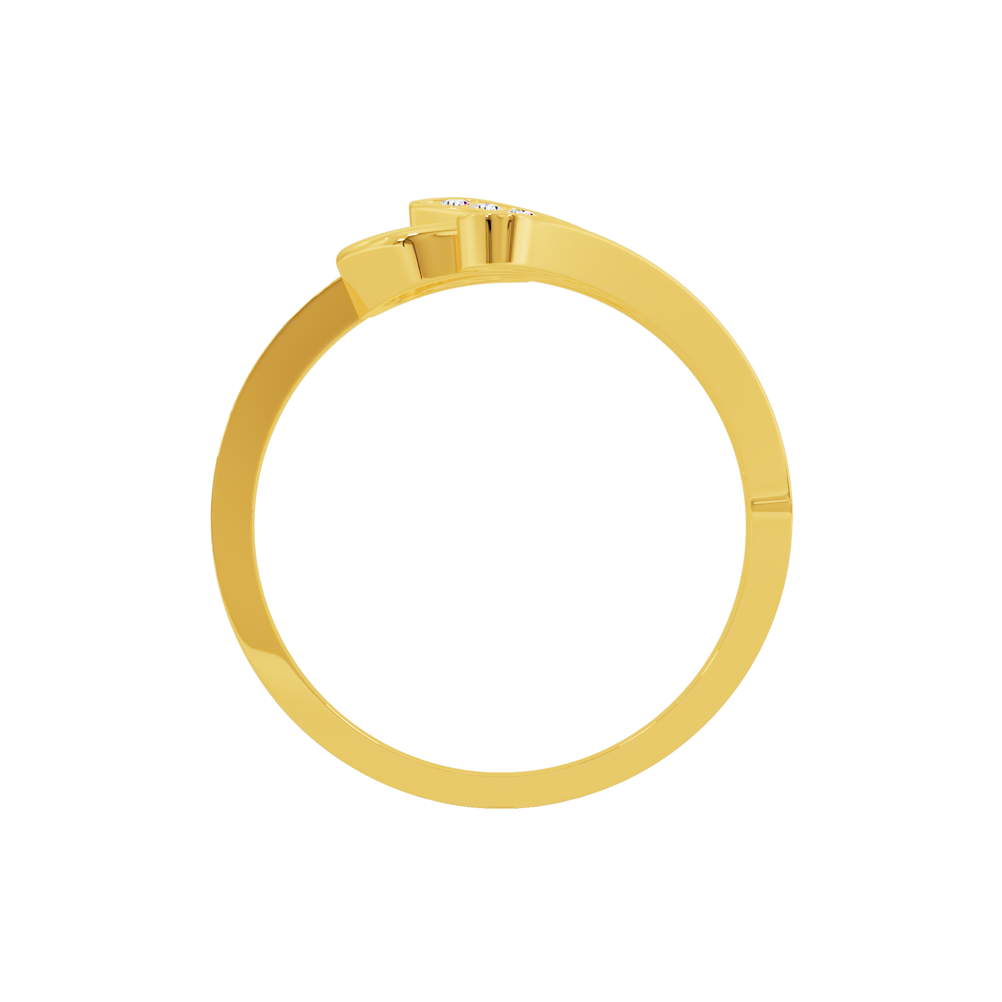 Clover Halo Ring