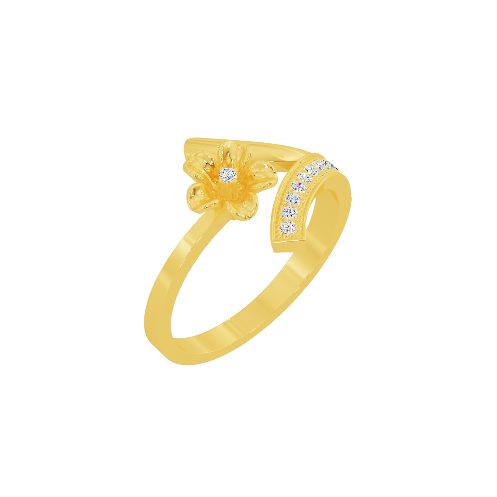 Primrose Band Ring