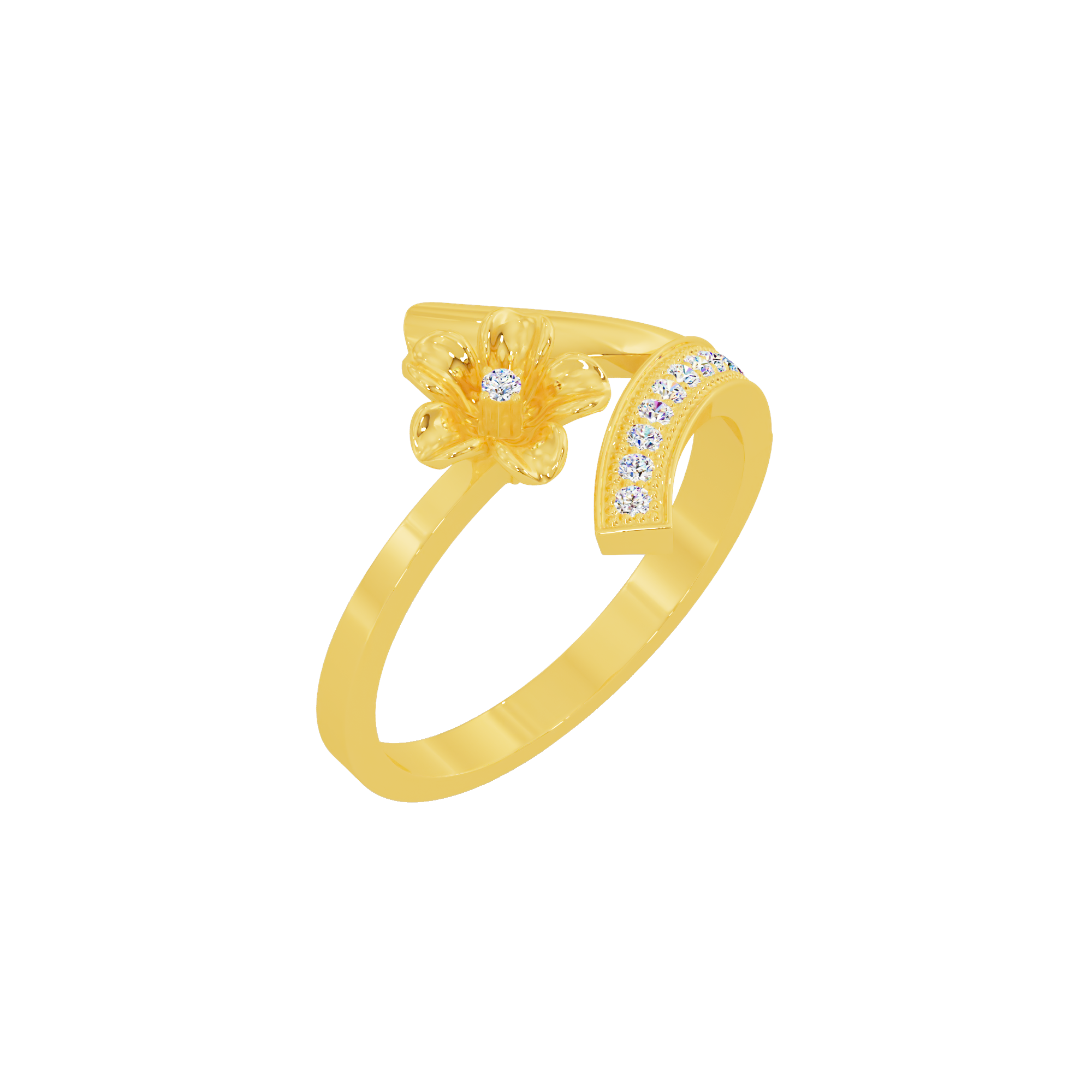 Primrose Band Ring