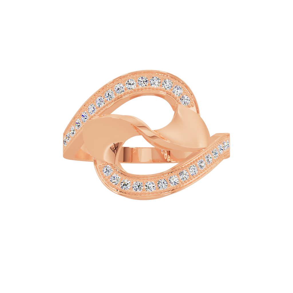 Fleur Solitaire Ring