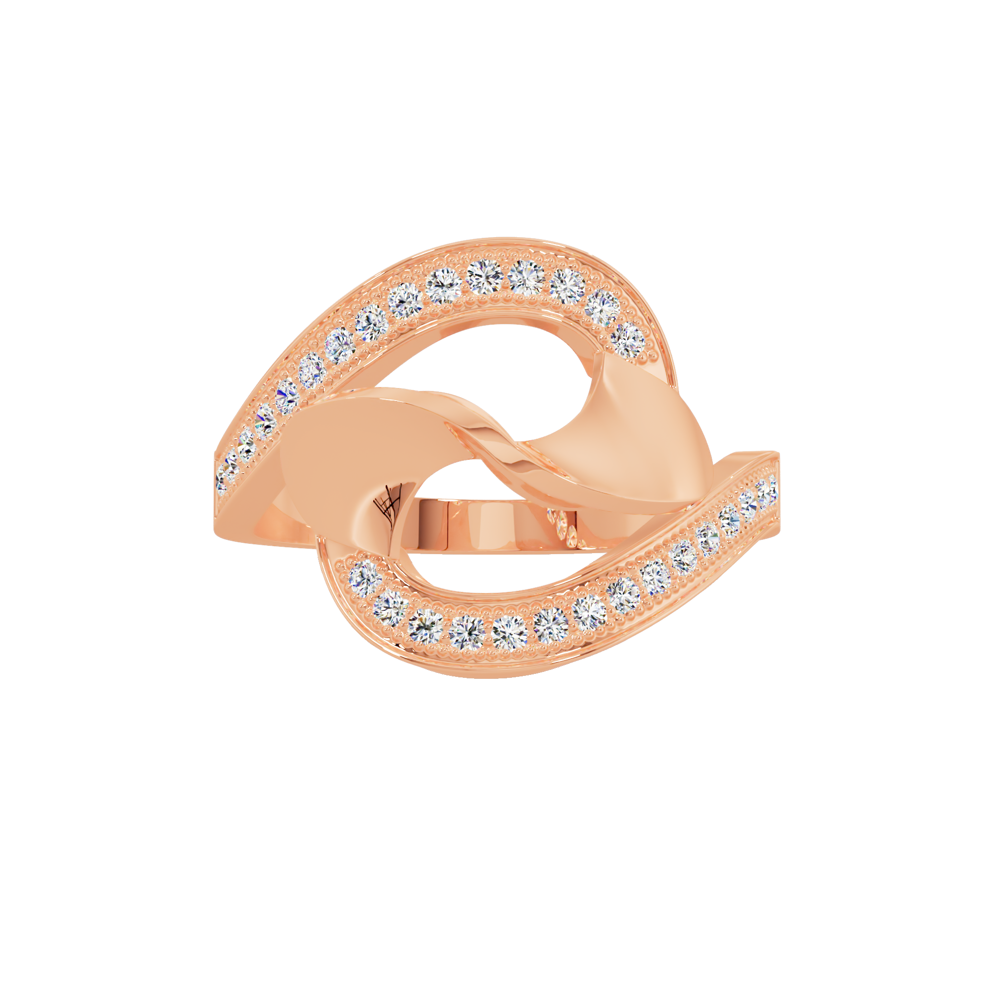 Fleur Solitaire Ring