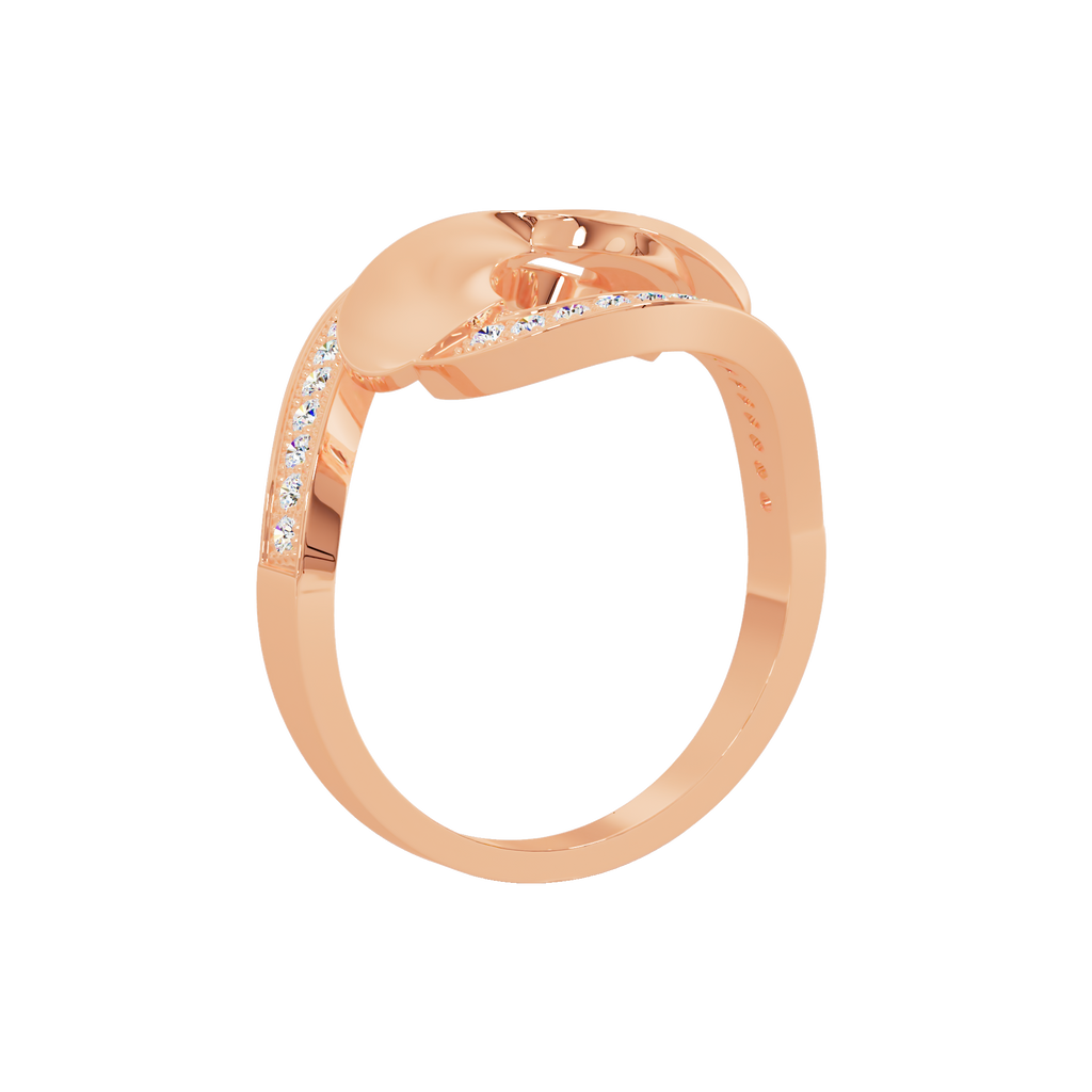 Fleur Solitaire Ring