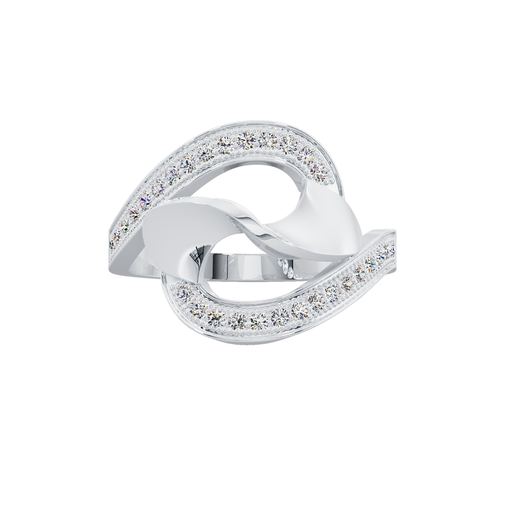 Fleur Solitaire Ring