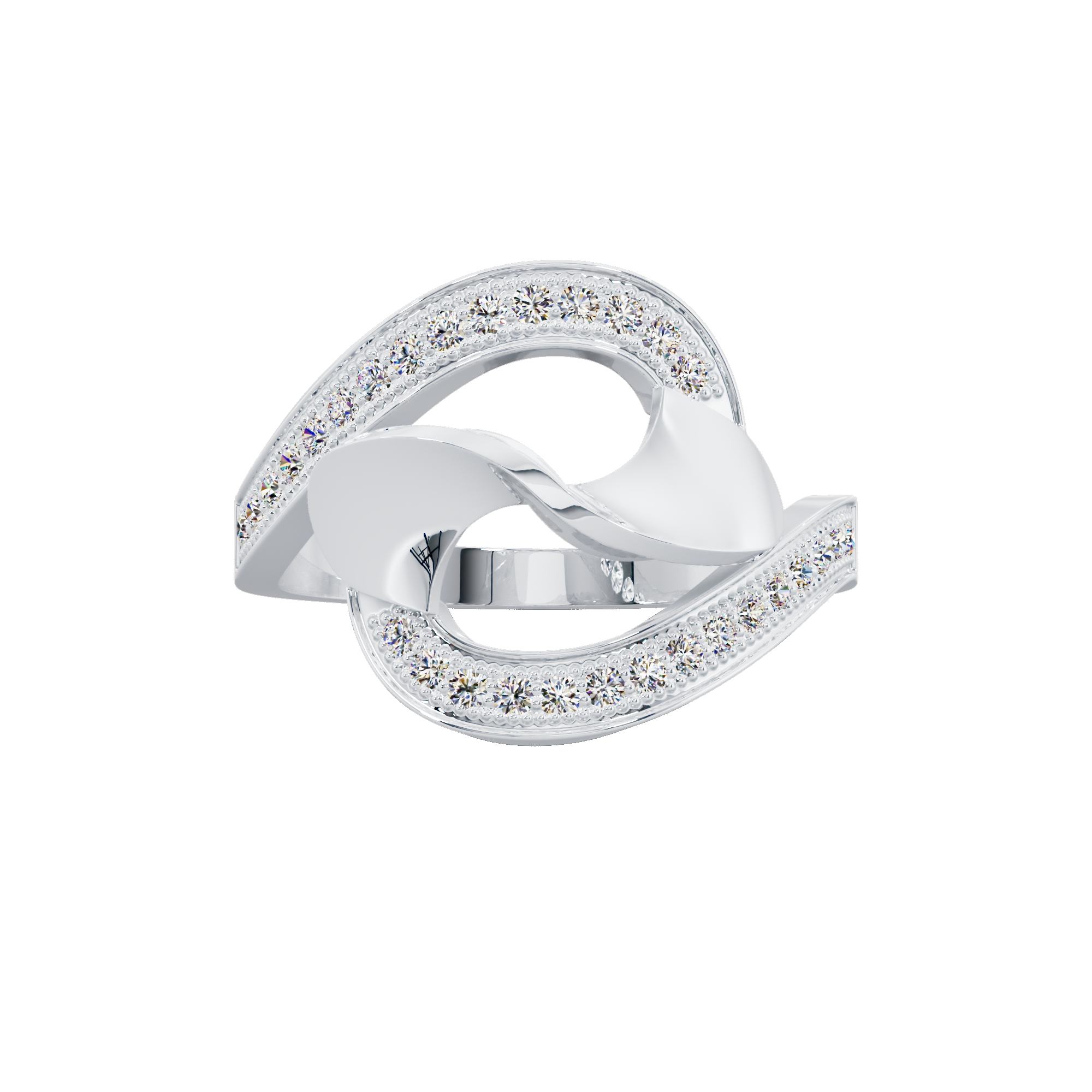 Fleur Solitaire Ring