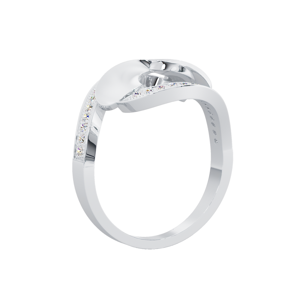 Fleur Solitaire Ring