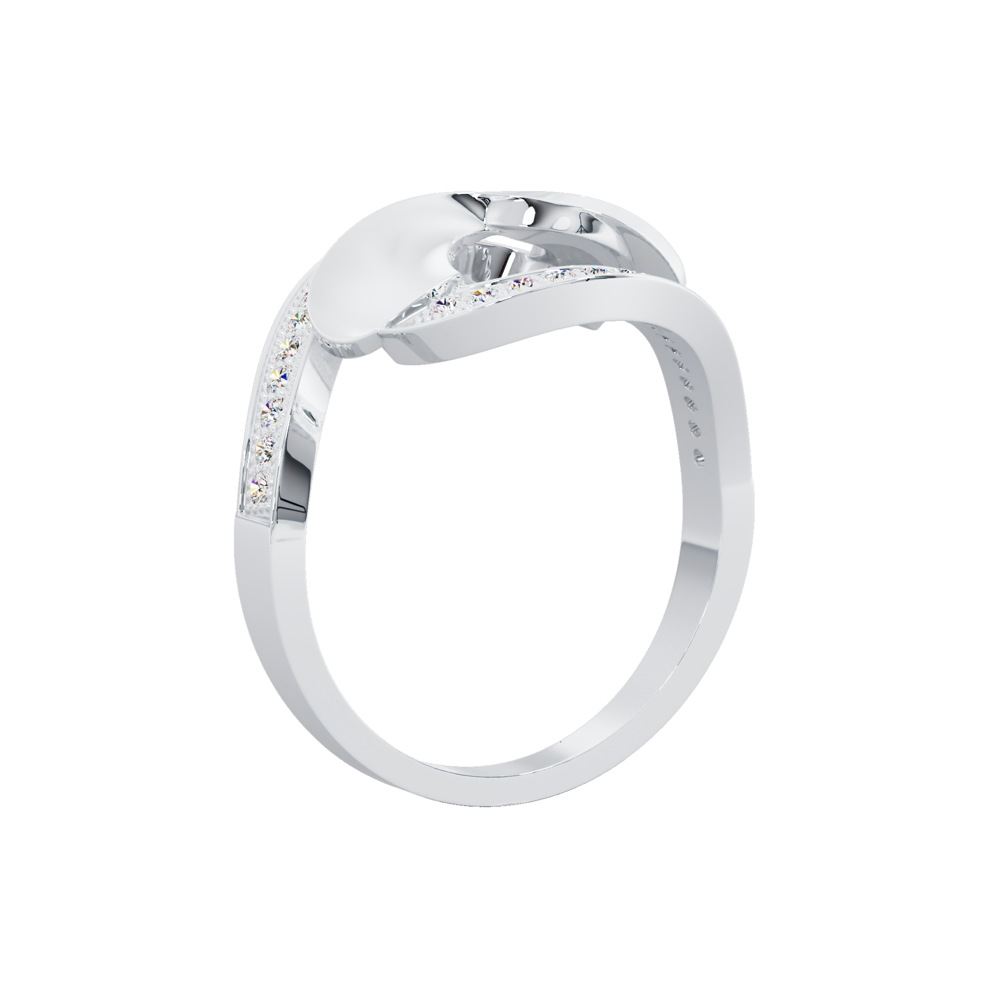 Fleur Solitaire Ring