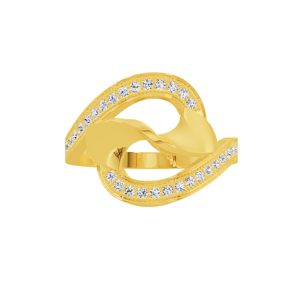 Fleur Solitaire Ring
