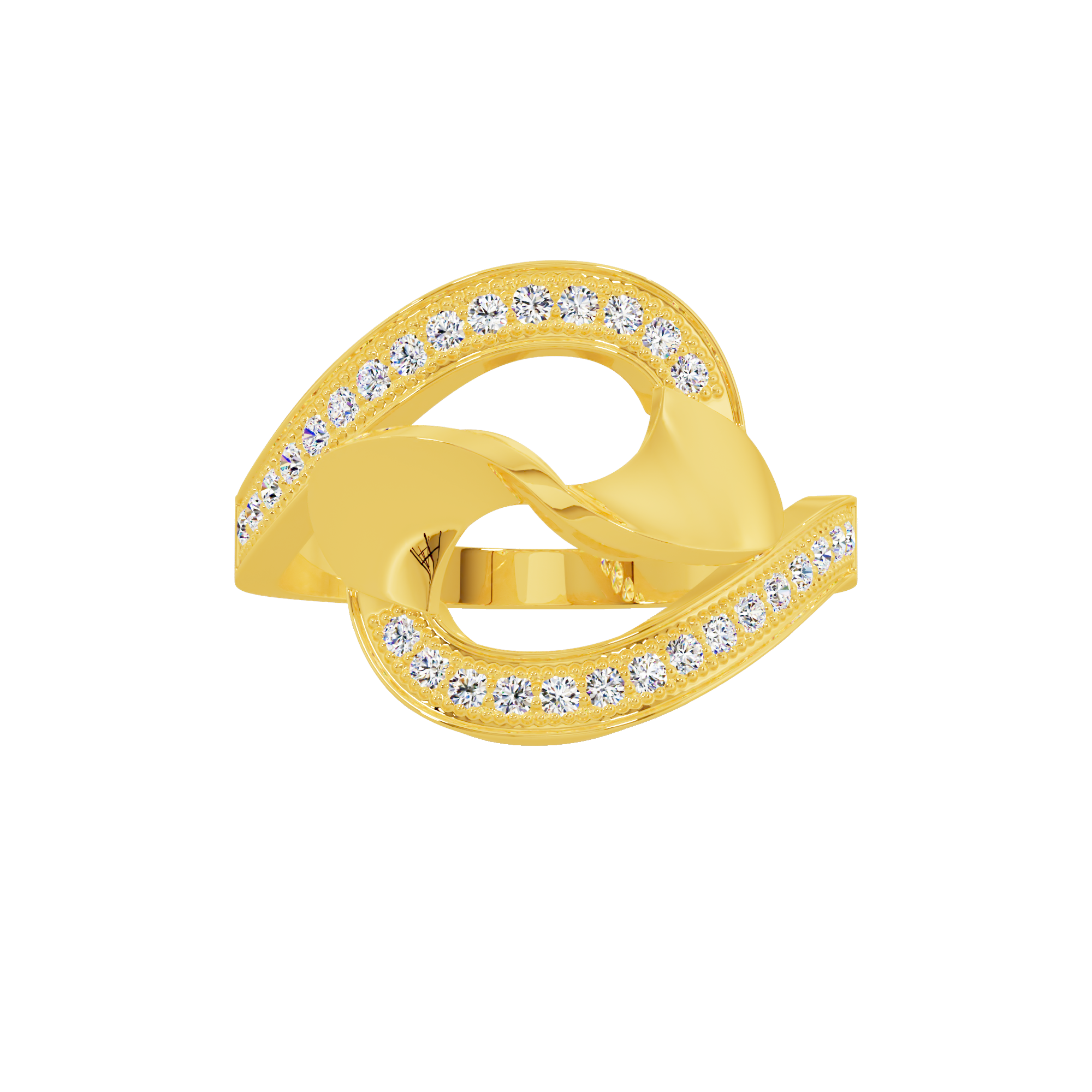 Fleur Solitaire Ring