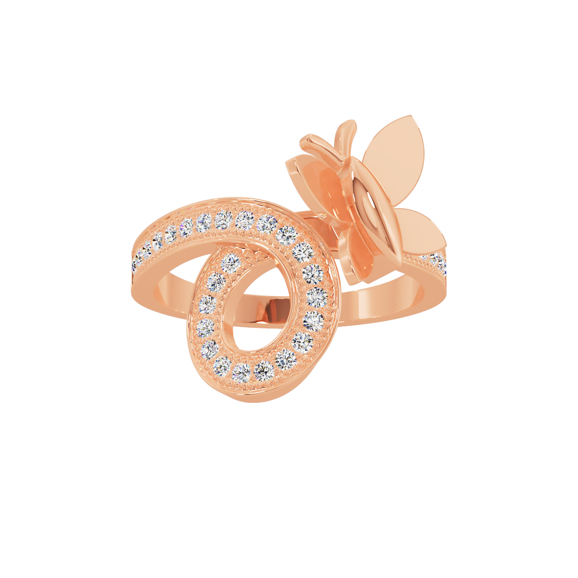Gardenia Stack Ring