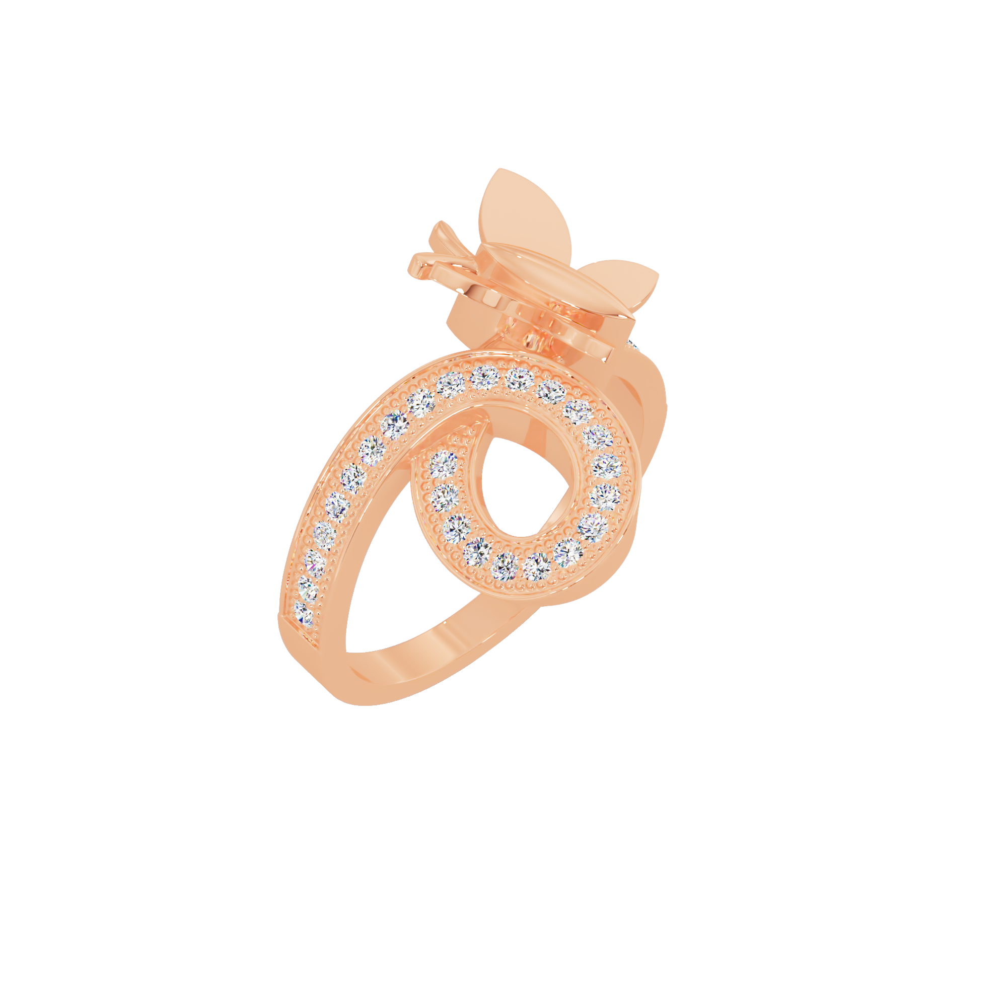 Gardenia Stack Ring