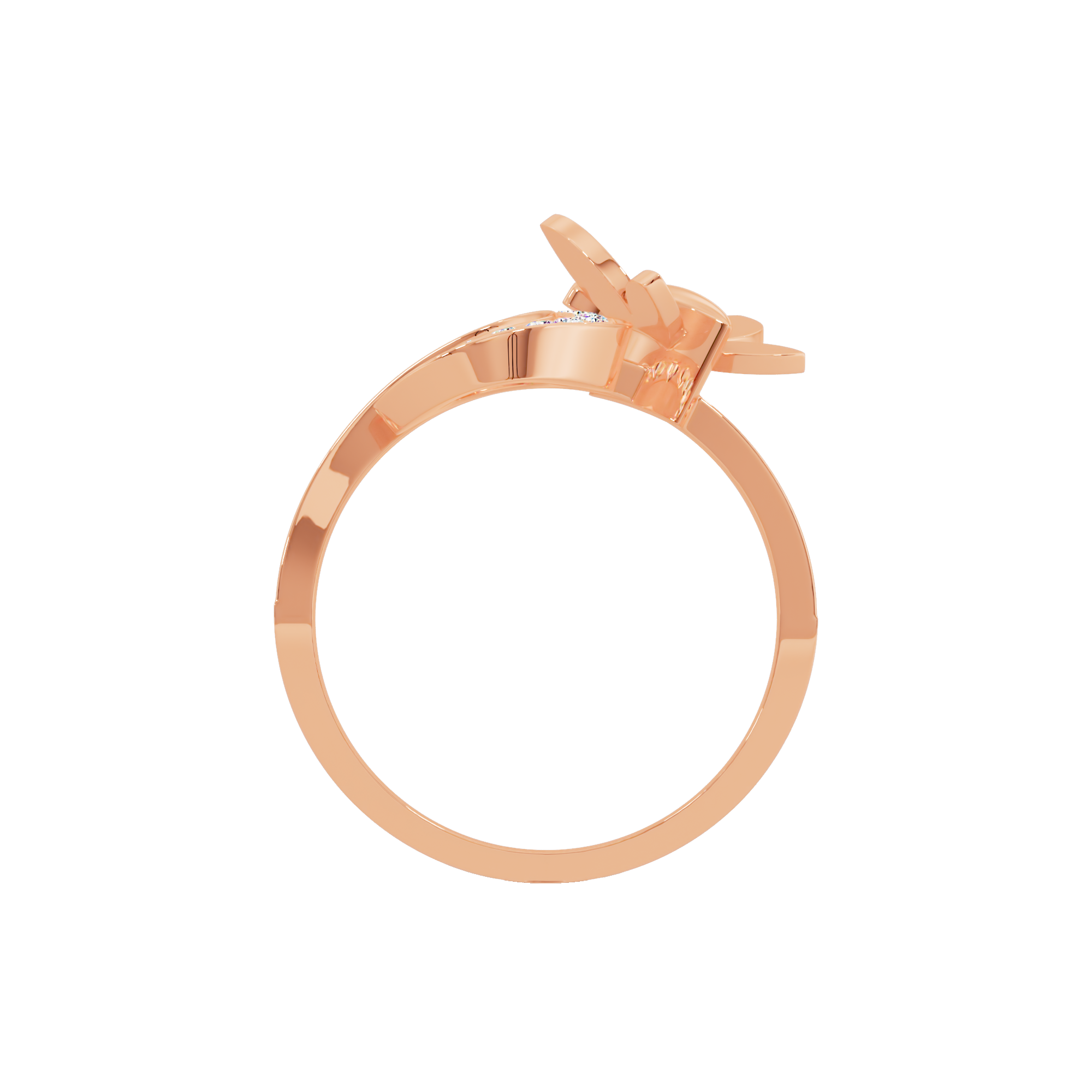 Gardenia Stack Ring