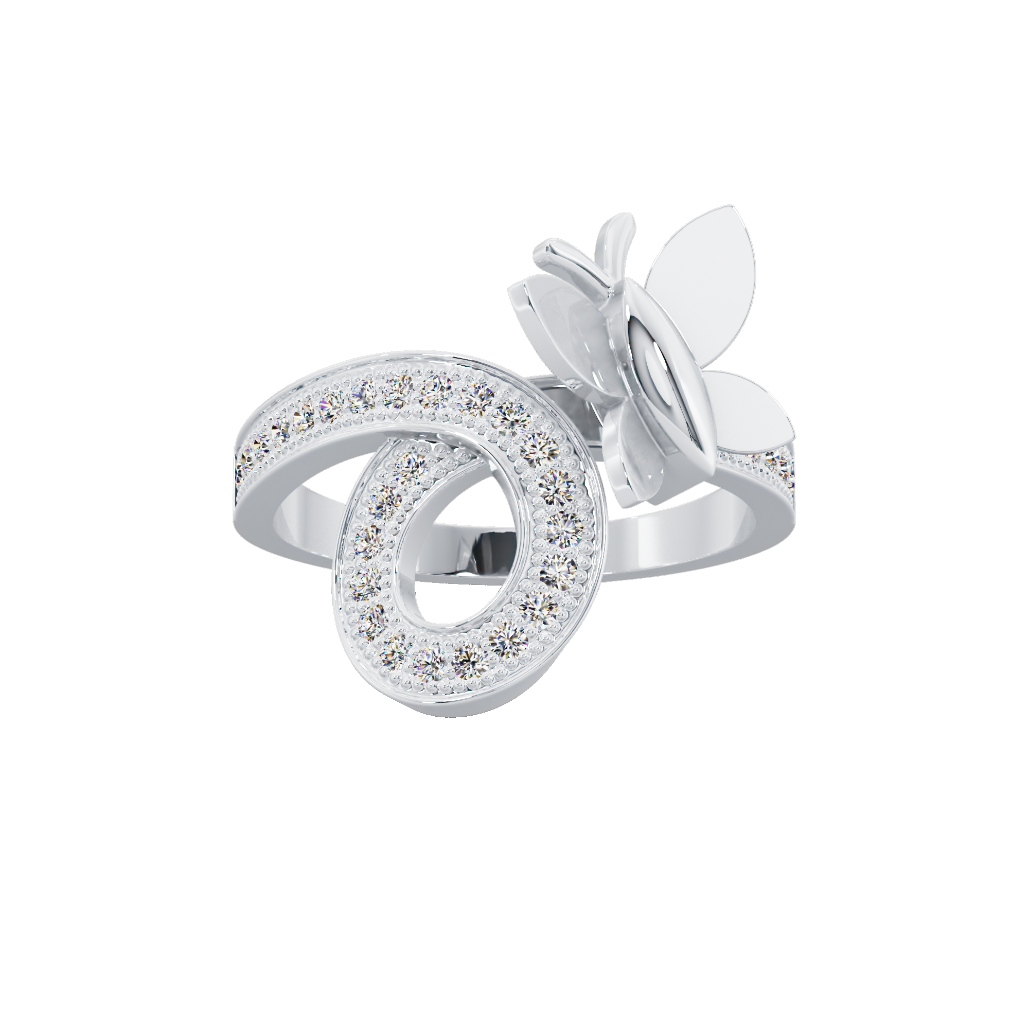 Gardenia Stack Ring