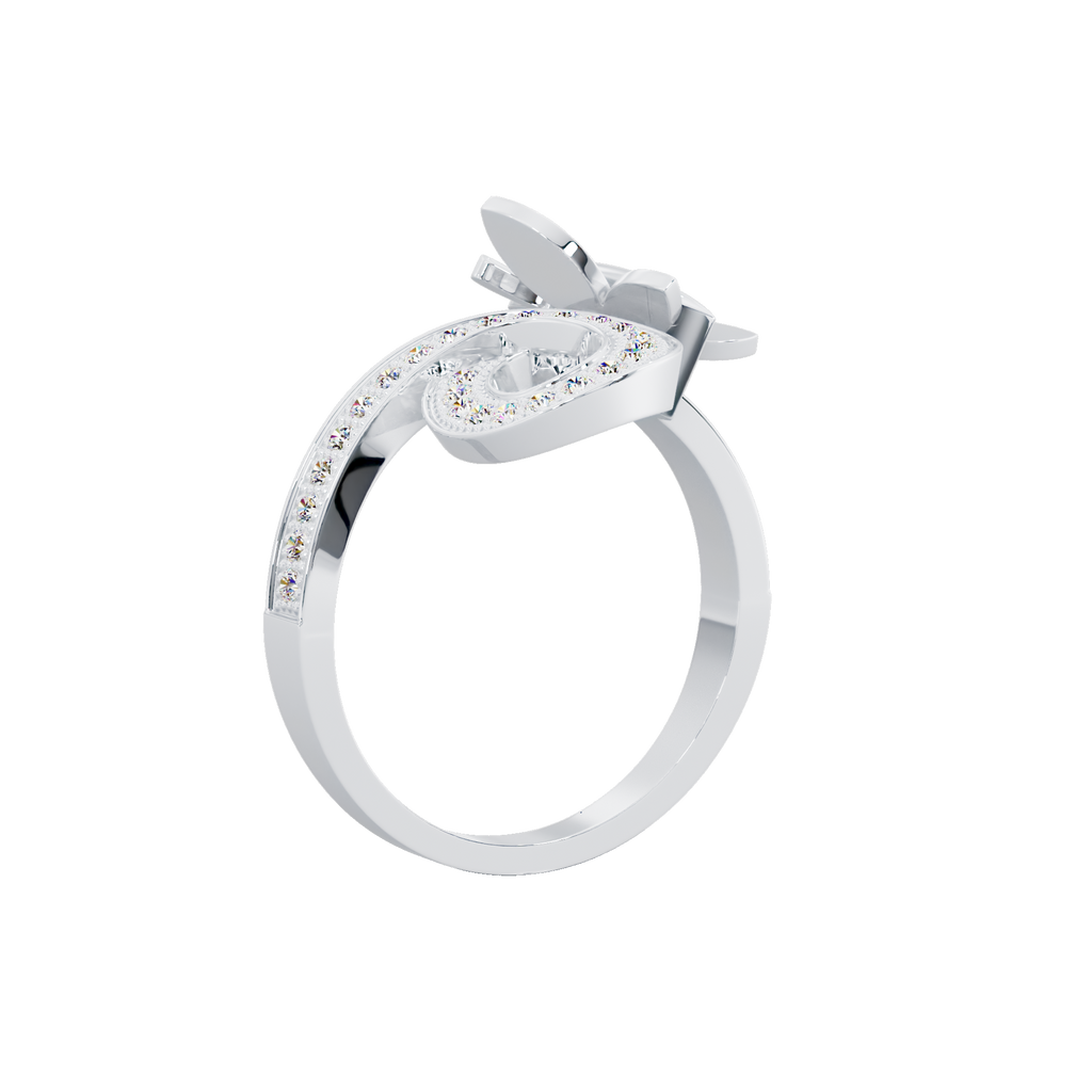 Gardenia Stack Ring