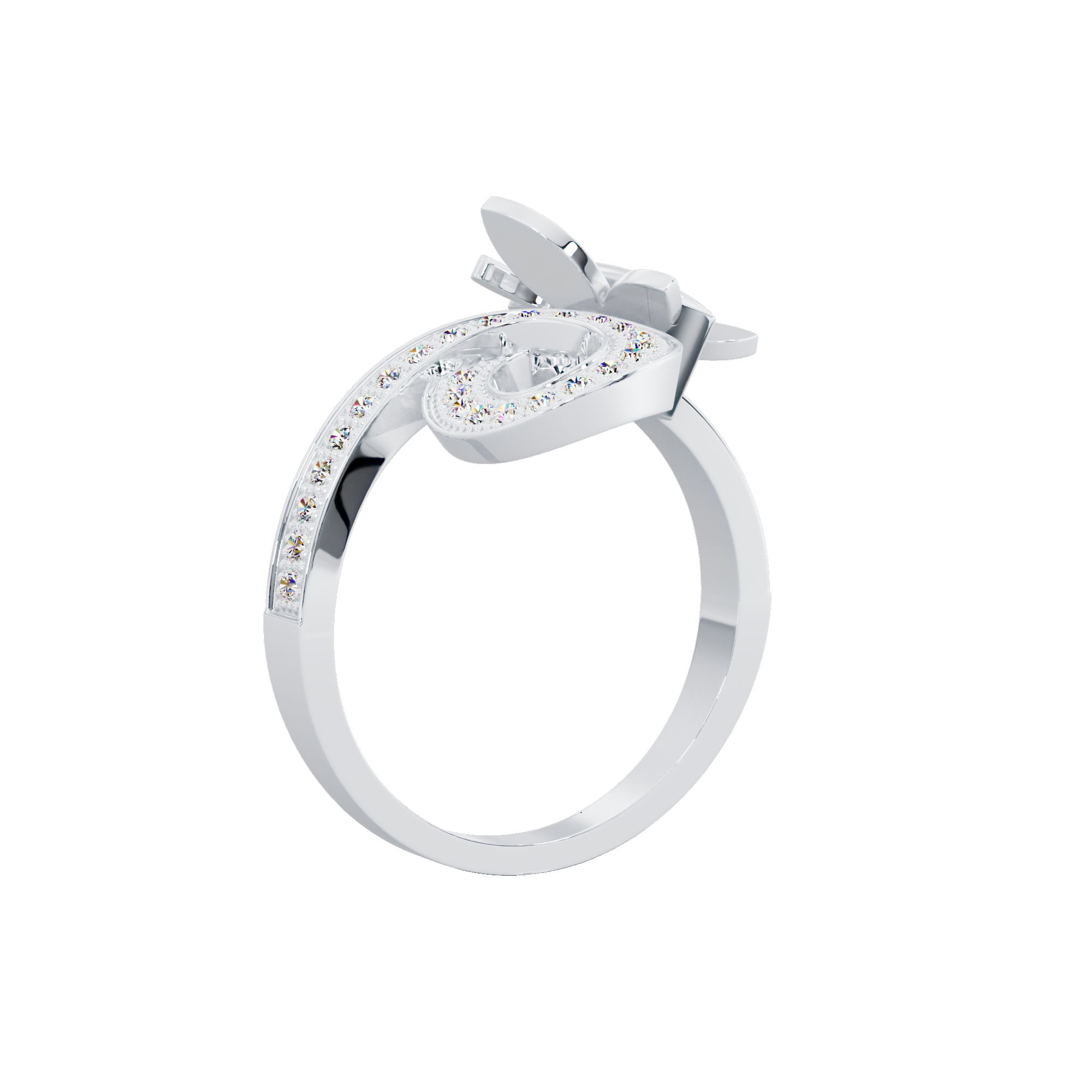 Gardenia Stack Ring