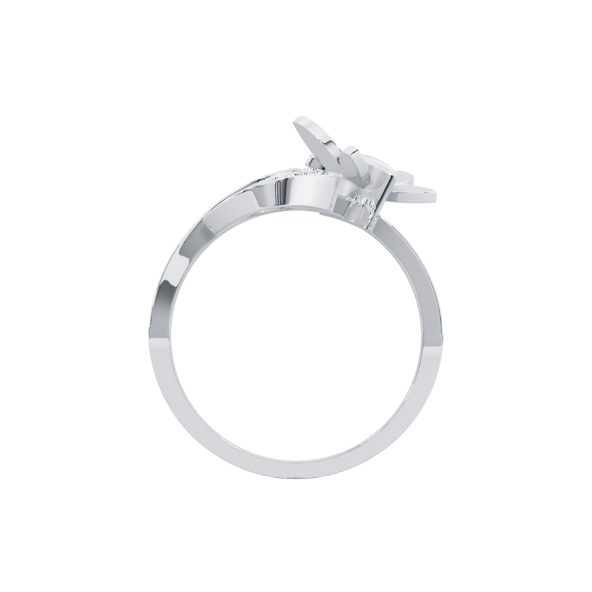 Gardenia Stack Ring