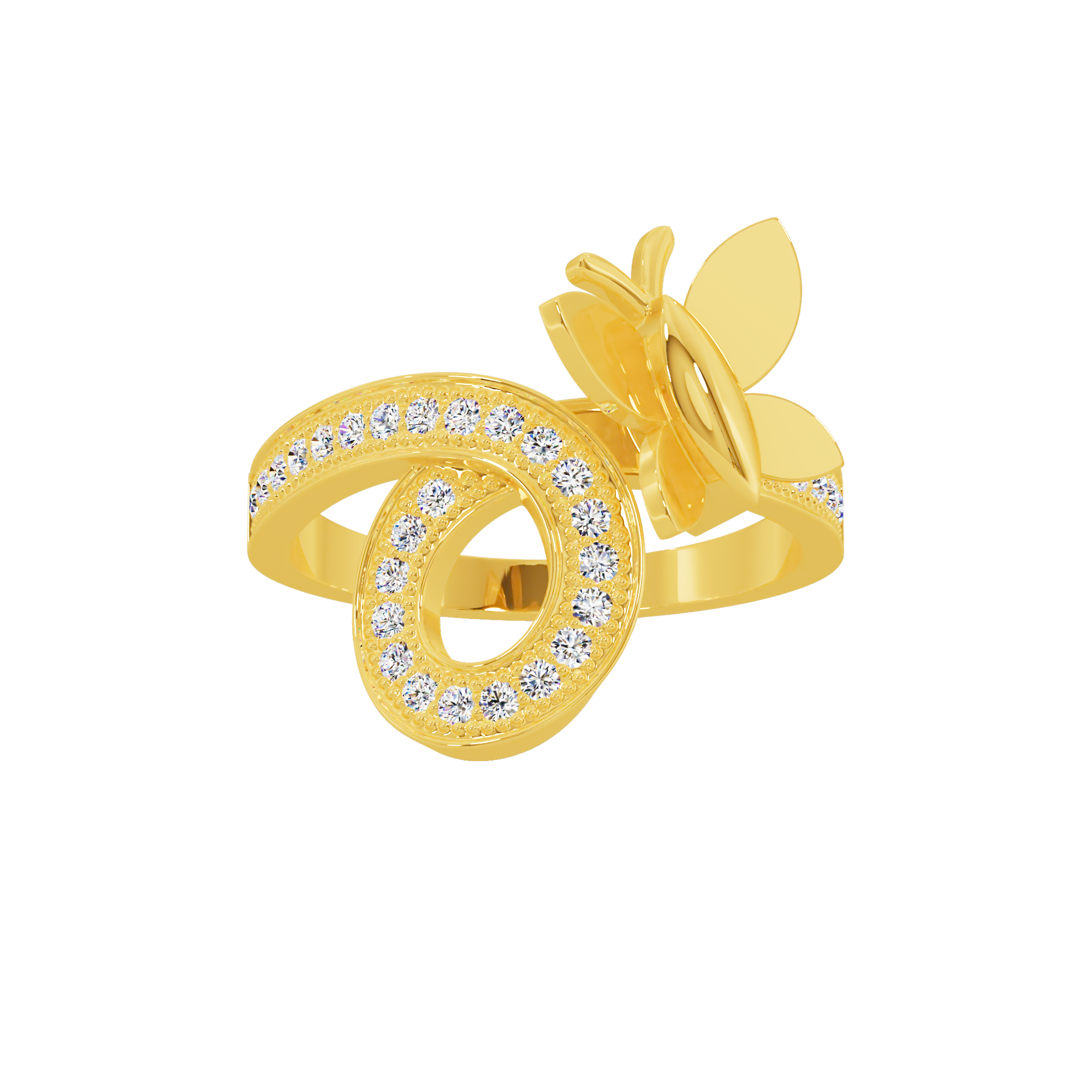 Gardenia Stack Ring