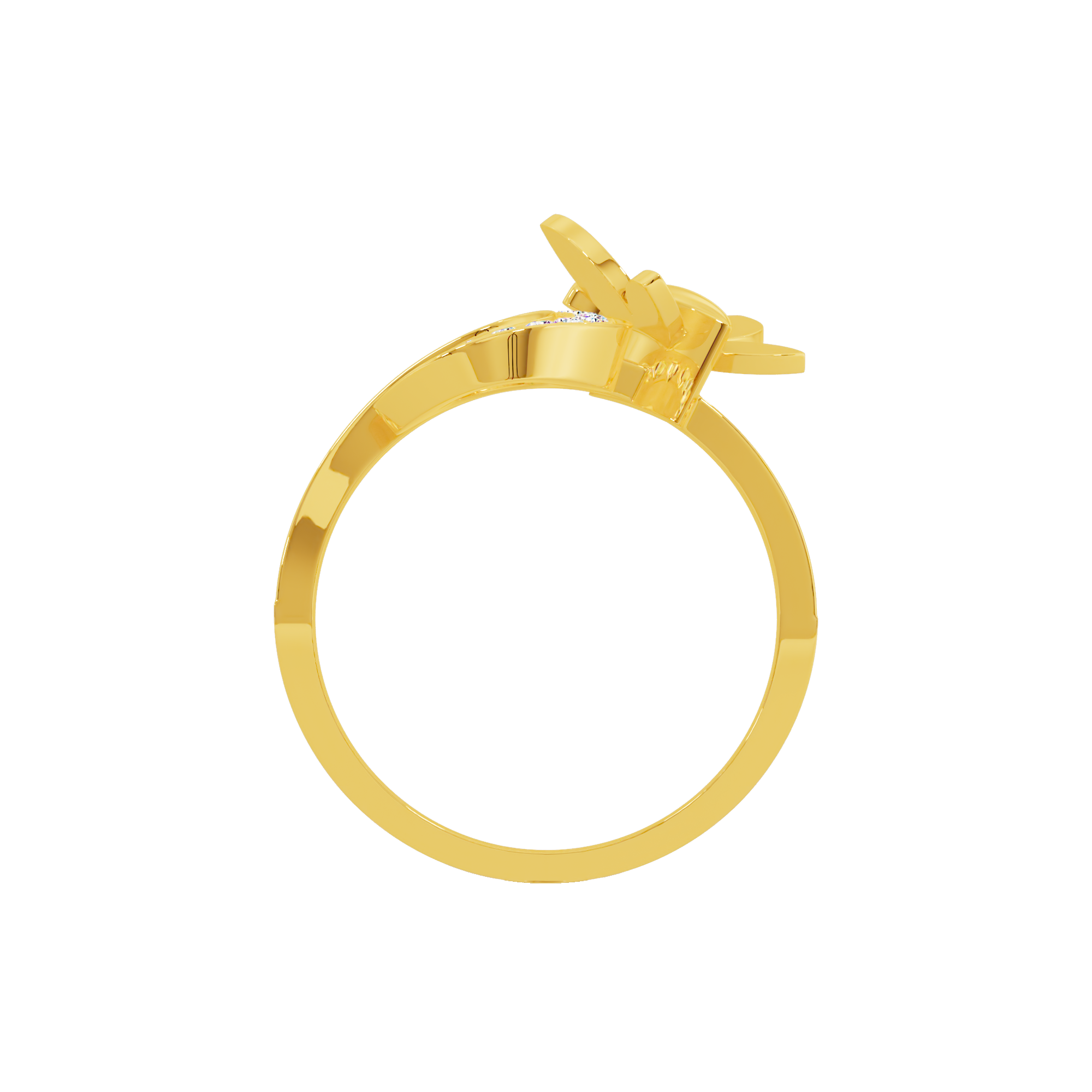Gardenia Stack Ring