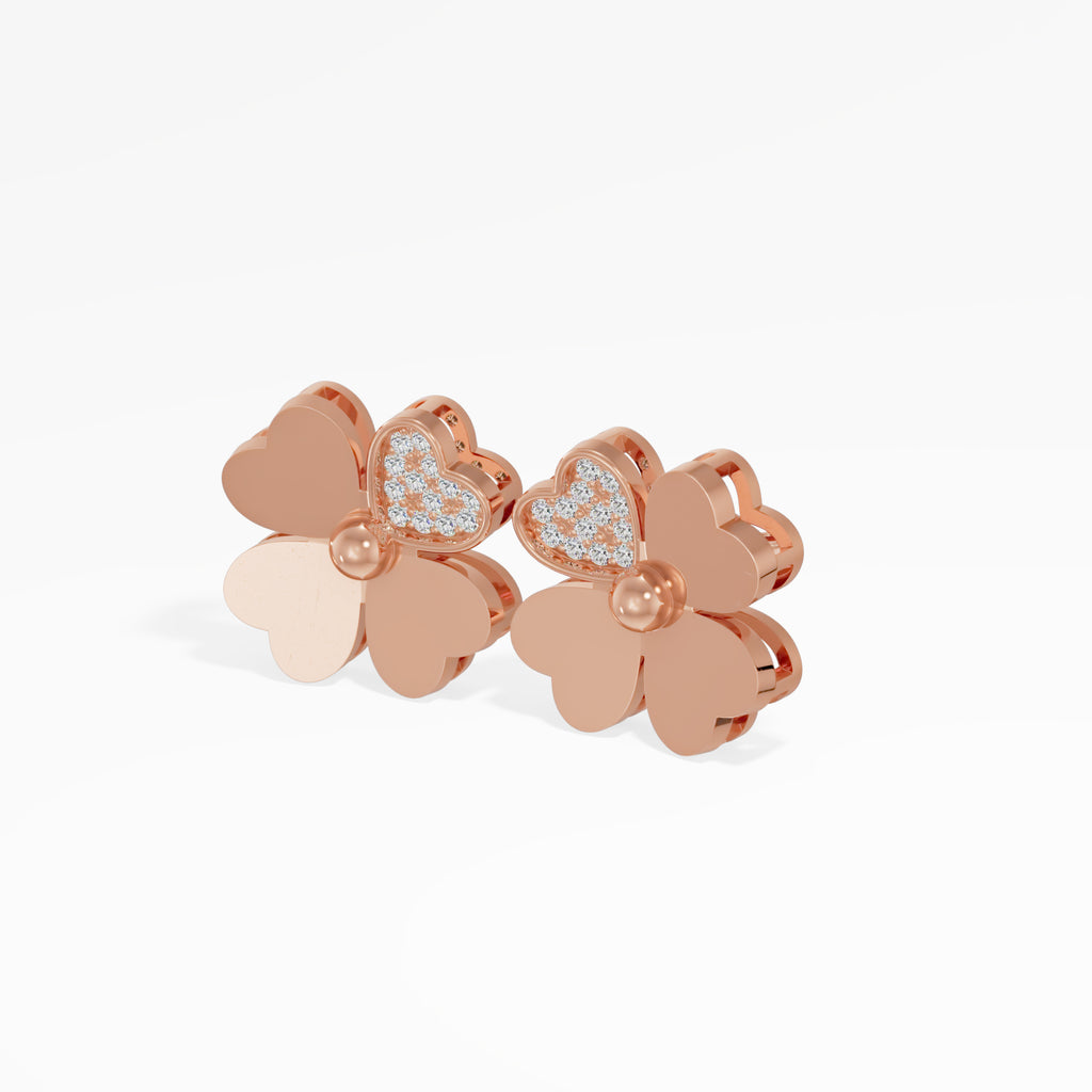 Rose Sheen Earrings