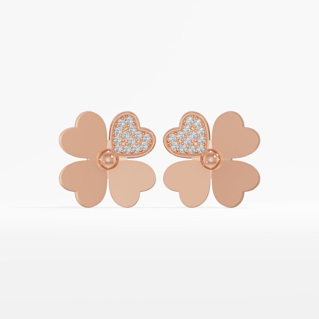 Rose Sheen Earrings