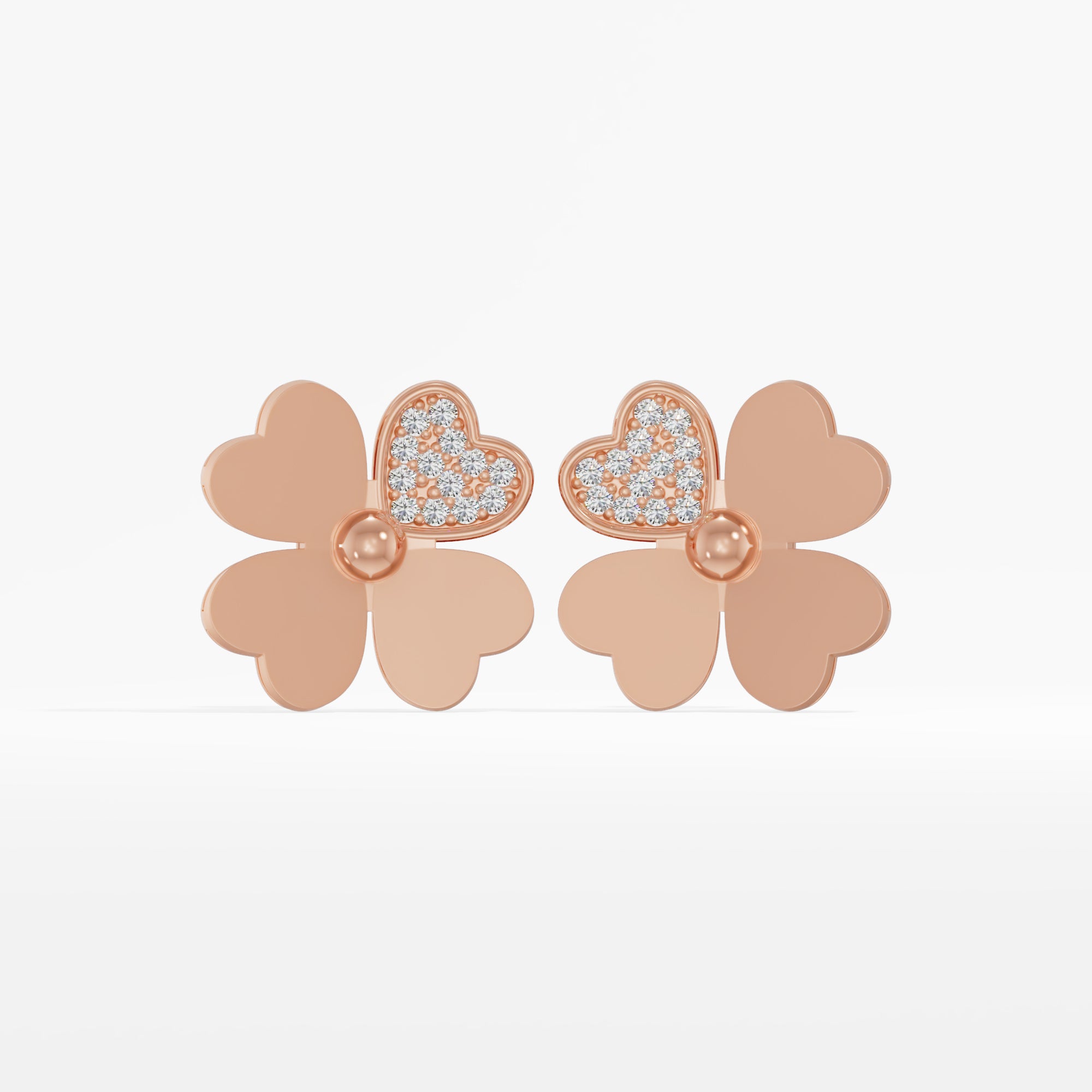Rose Sheen Earrings