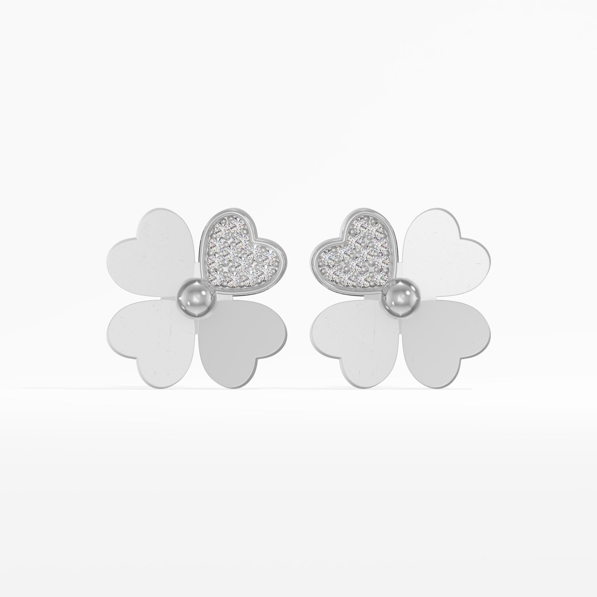 Rose Sheen Earrings