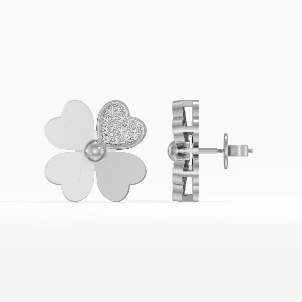 Rose Sheen Earrings