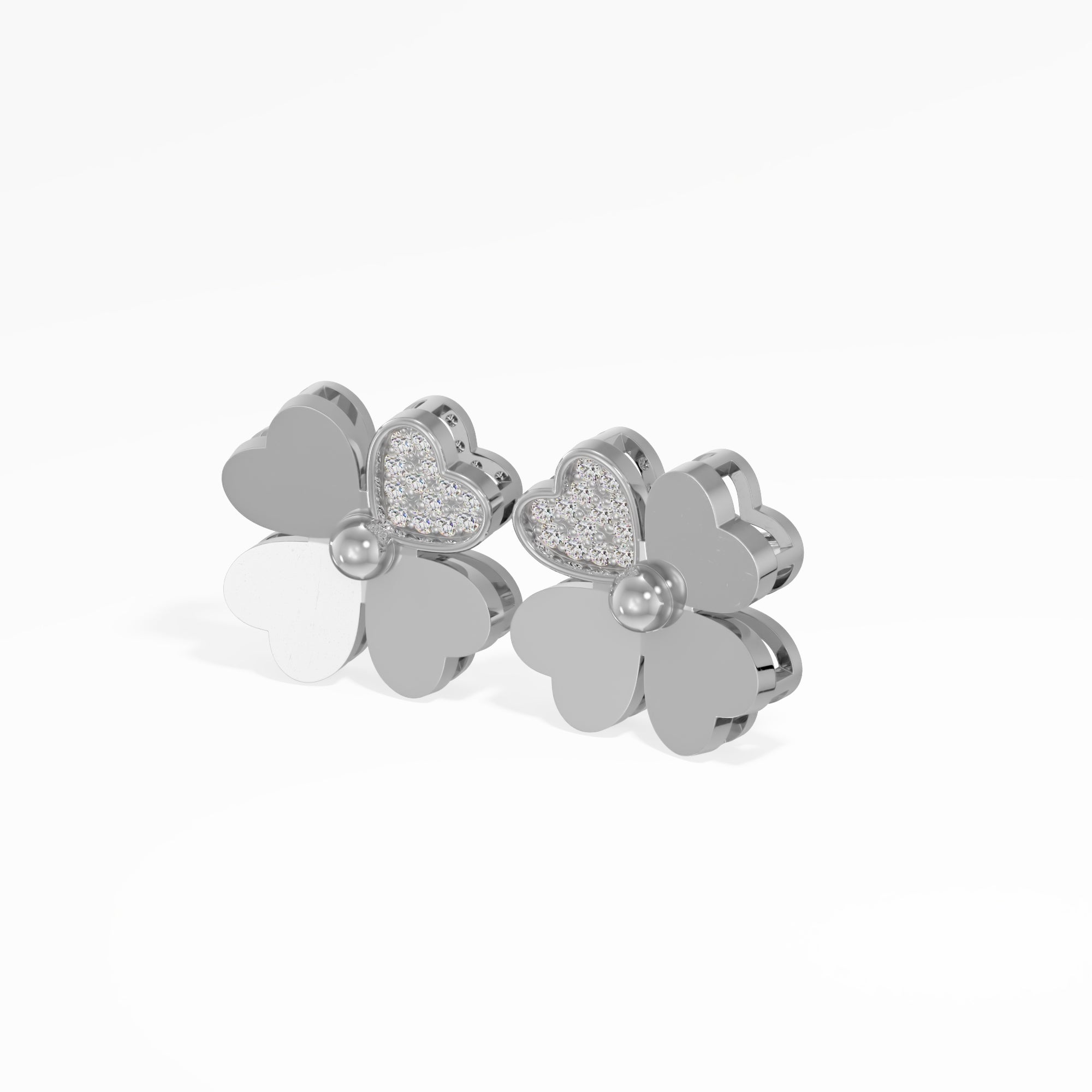 Rose Sheen Earrings