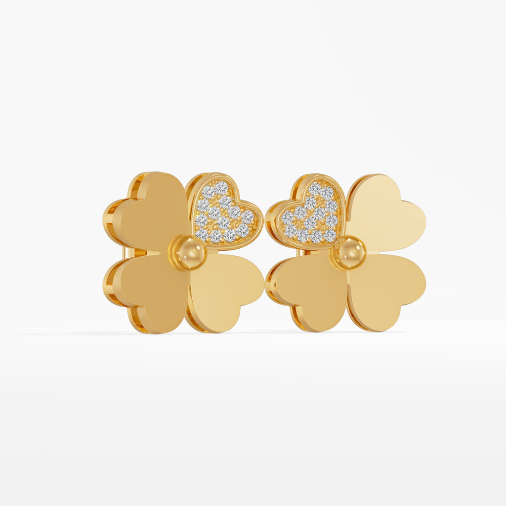 Rose Sheen Earrings