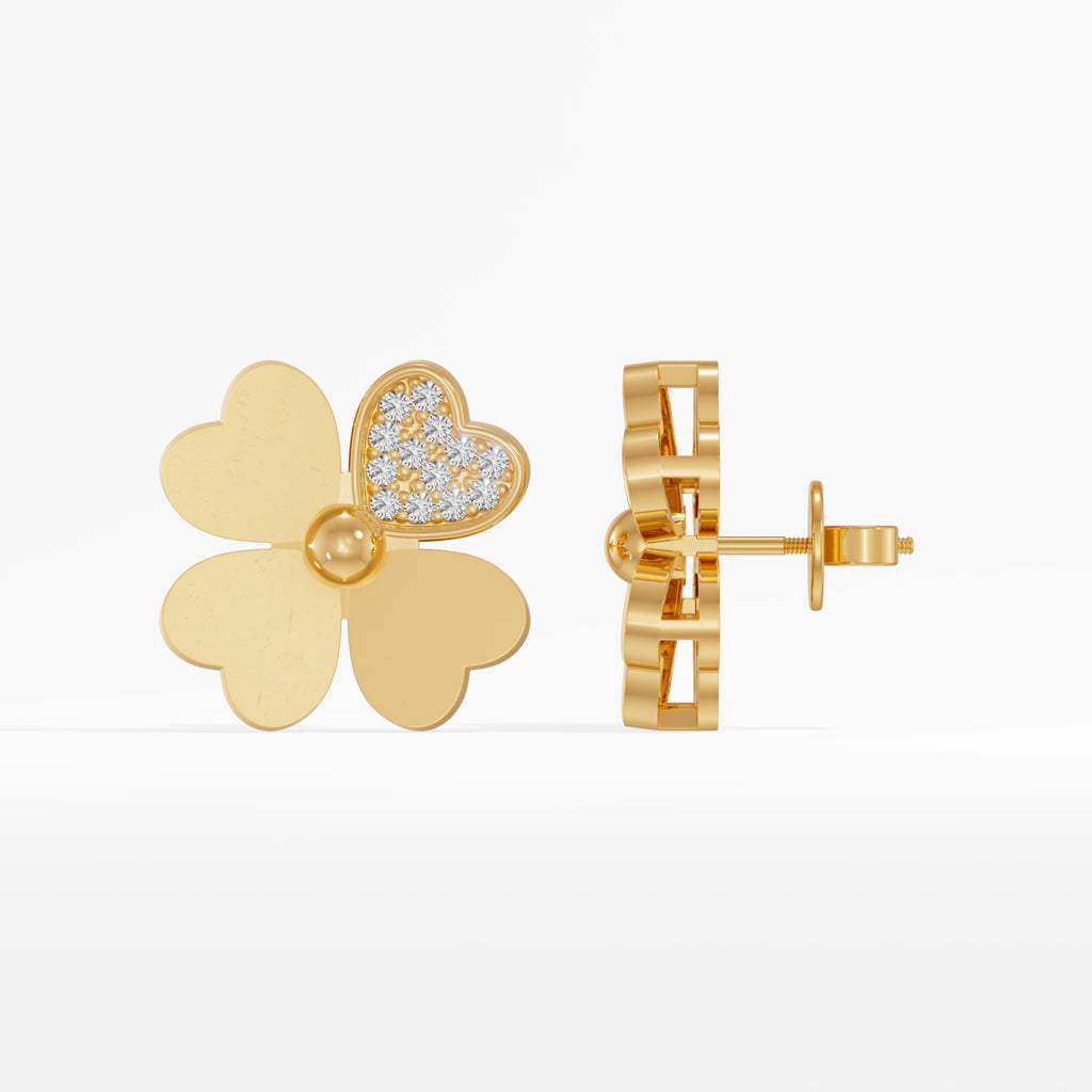 Rose Sheen Earrings