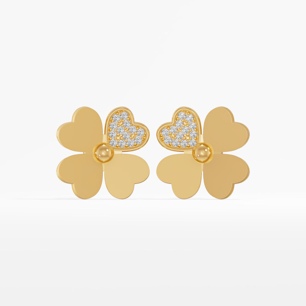 Rose Sheen Earrings