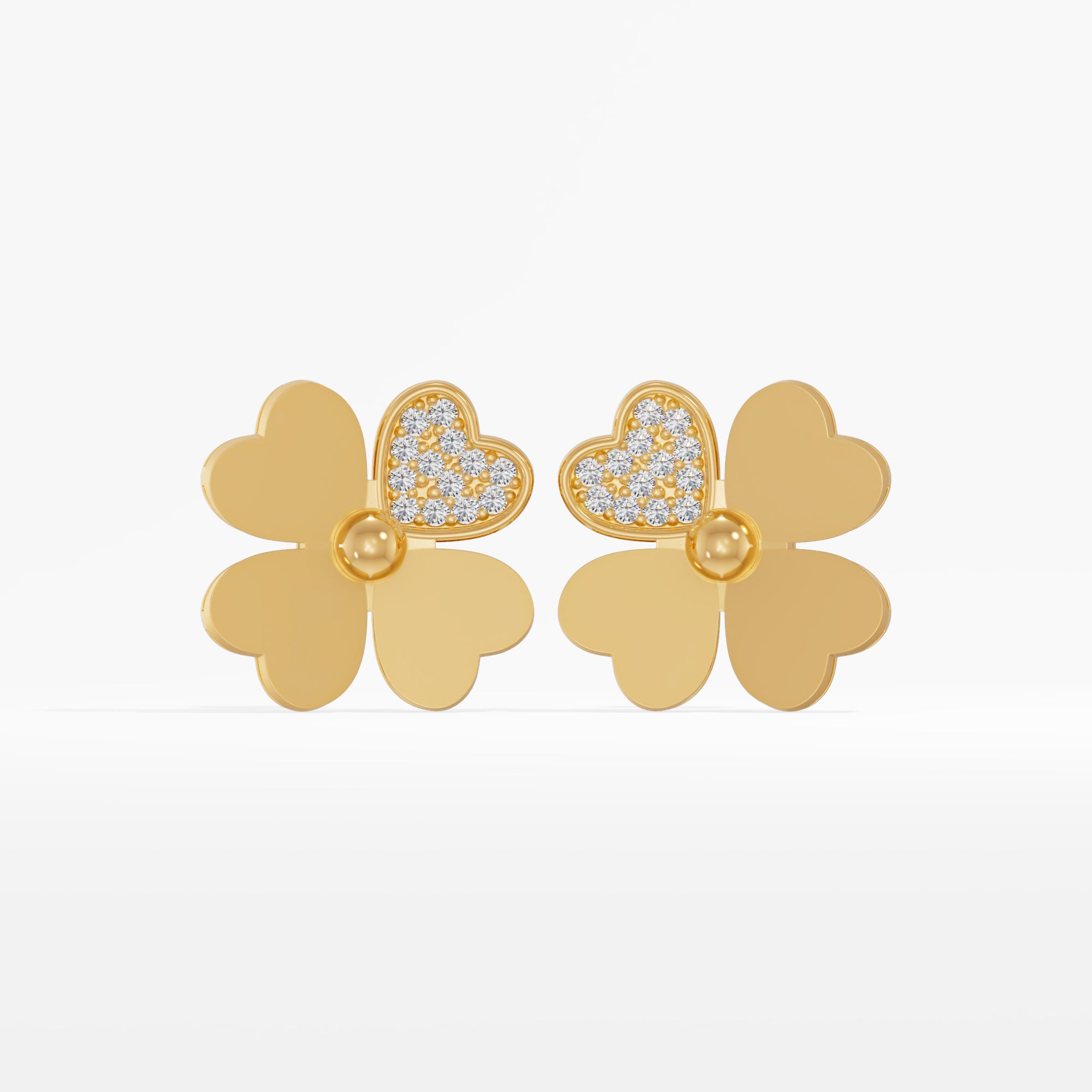 Rose Sheen Earrings