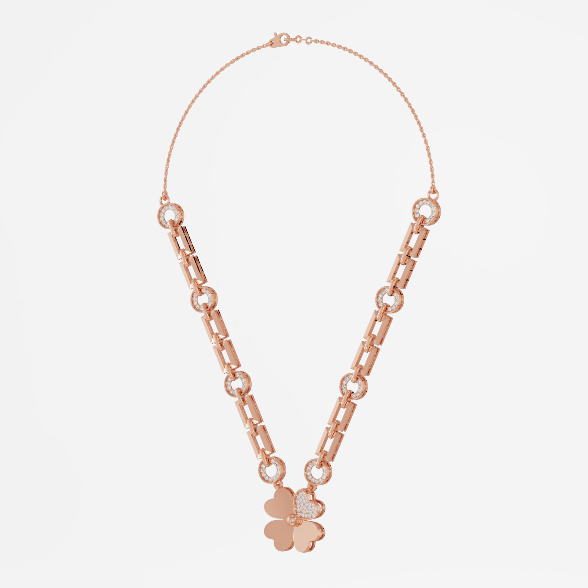 Rose Sheen Necklace