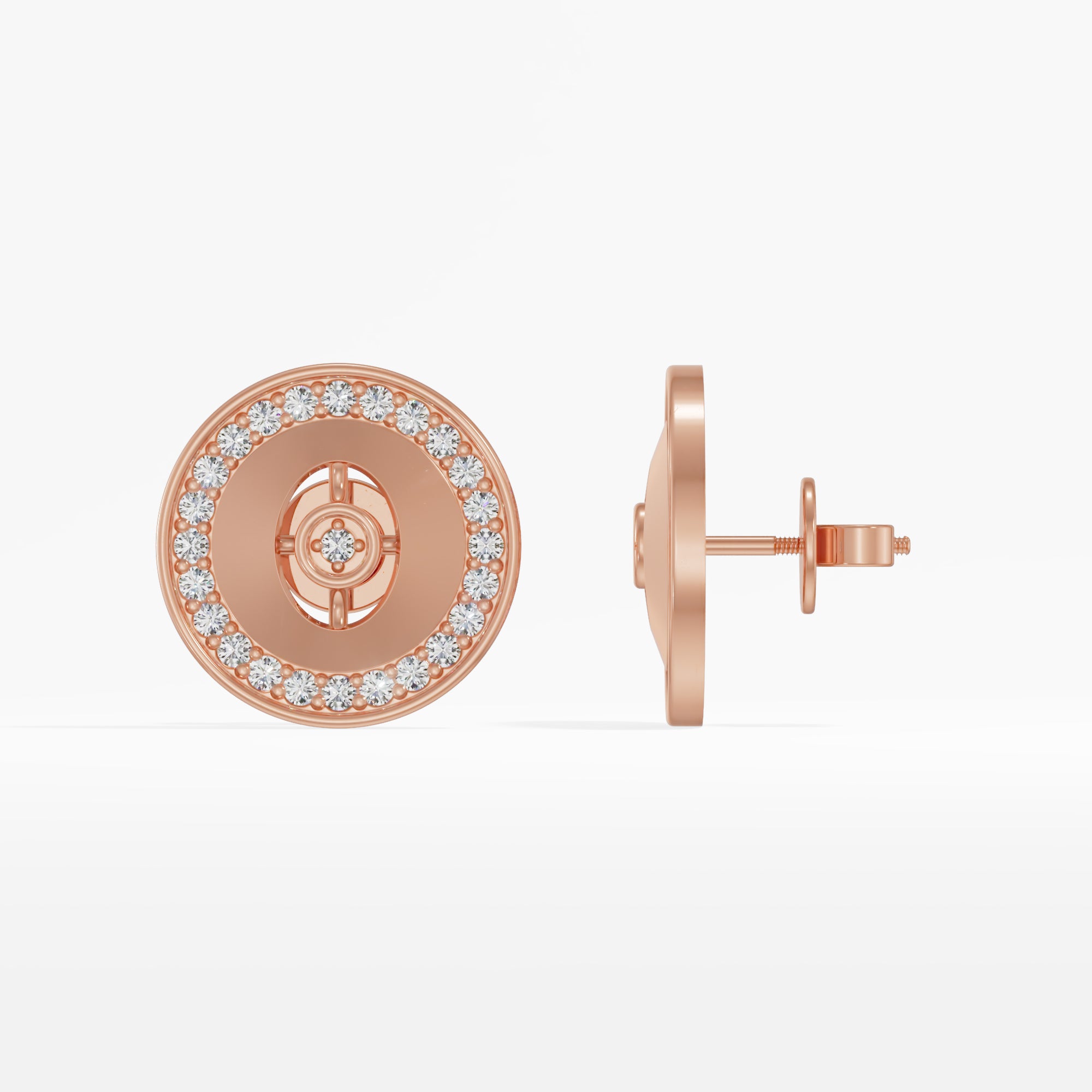 Golden Contour Earrings