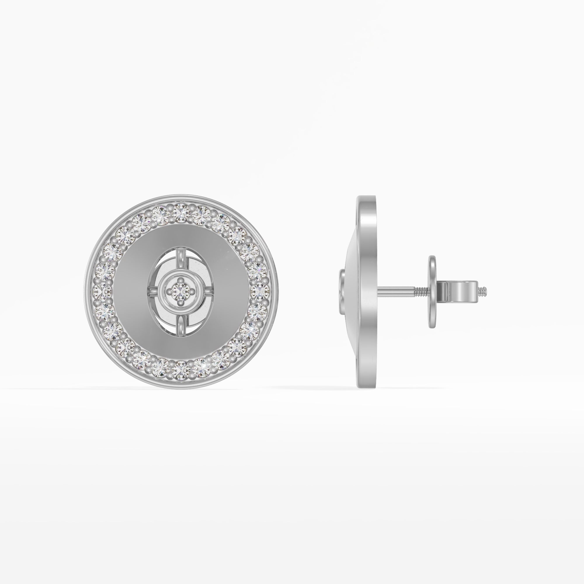 Golden Contour Earrings