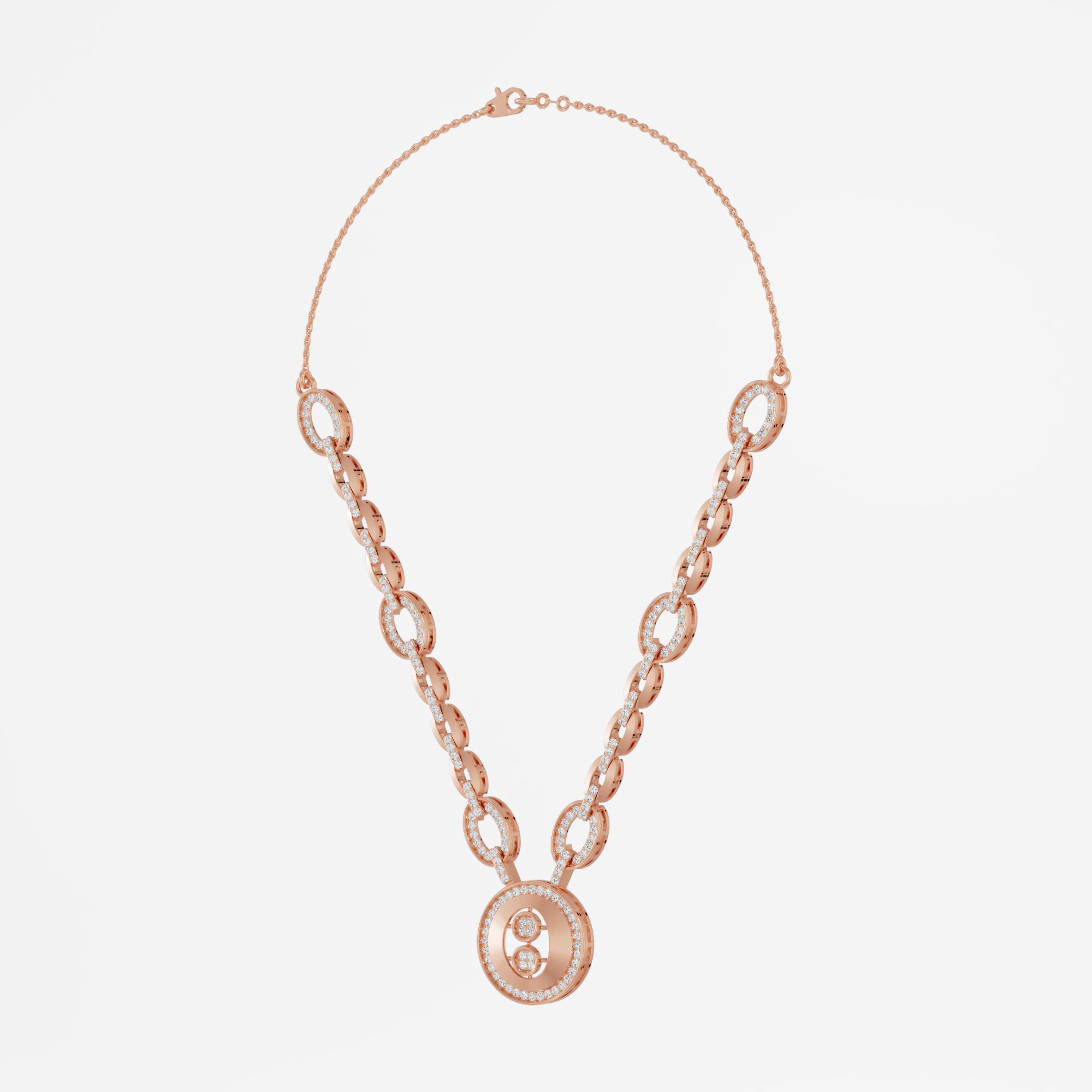 Golden Contour Necklace