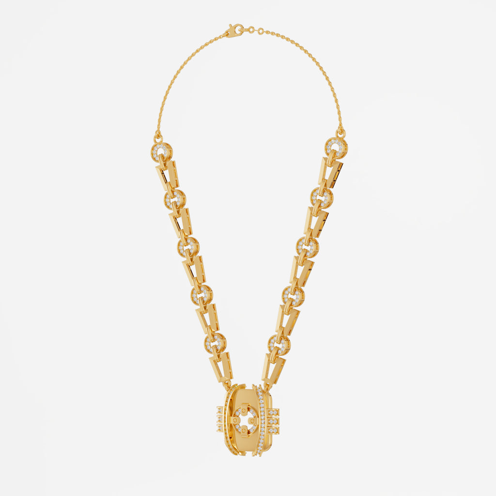 Averra Plane Necklace