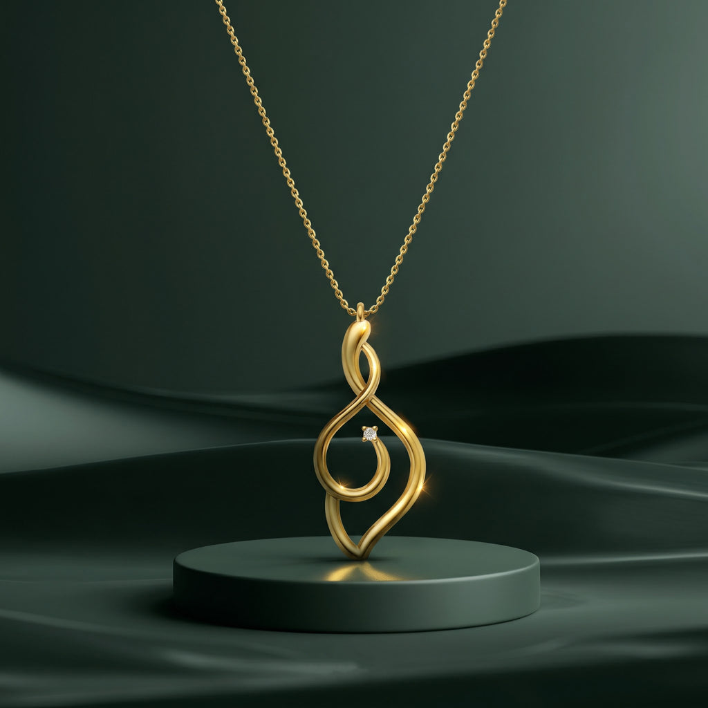Flamme Twist Necklace