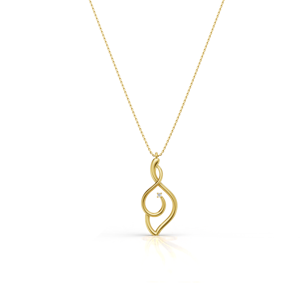 Flamme Twist Necklace