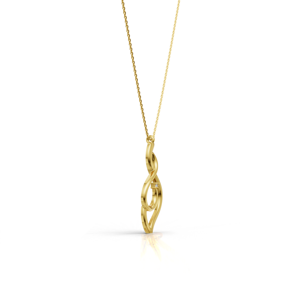 Flamme Twist Necklace