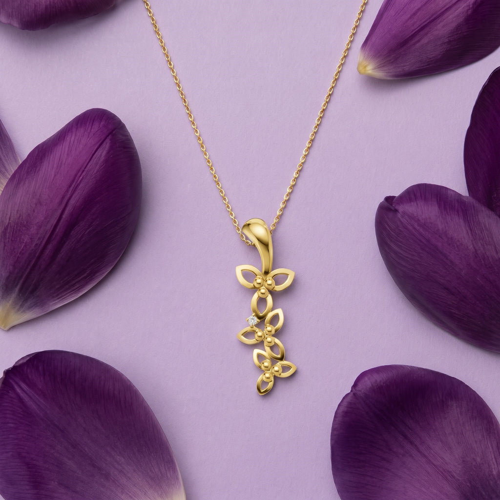 Laurel Cascade Necklace