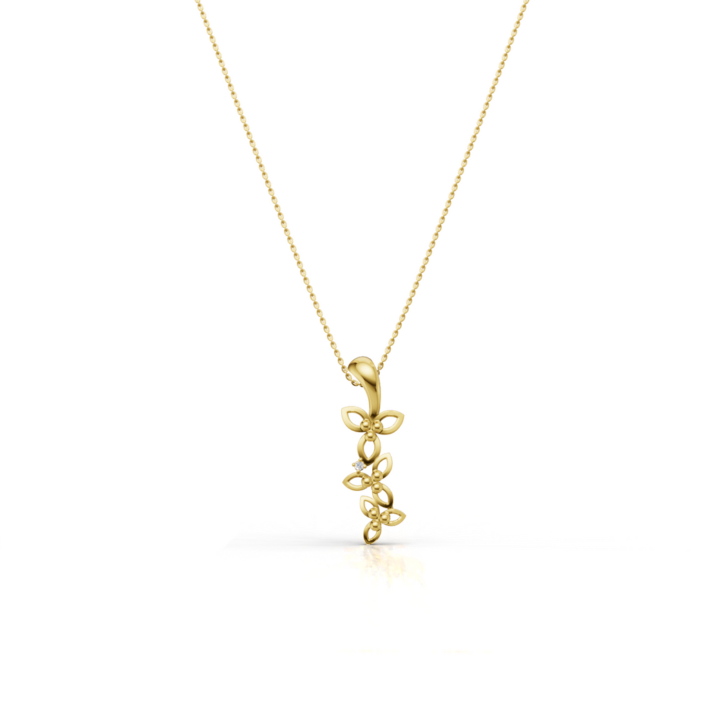 Laurel Cascade Necklace