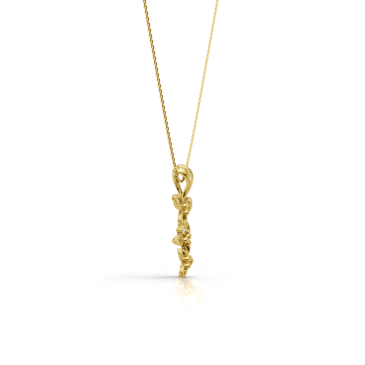Laurel Cascade Necklace