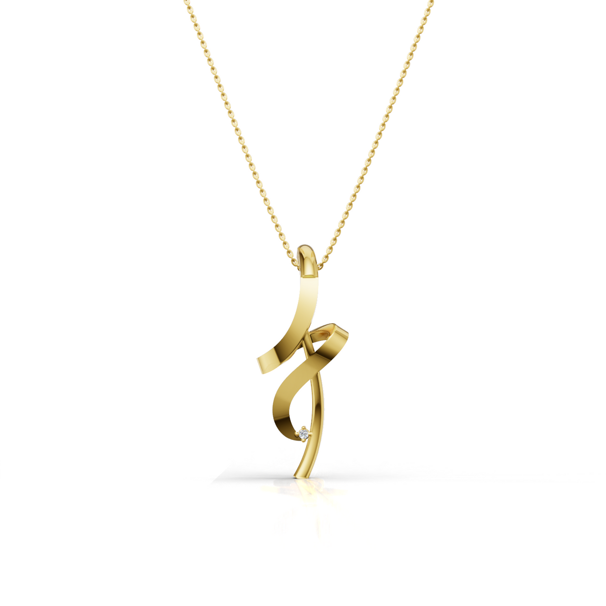 Silken Ribbon Necklace