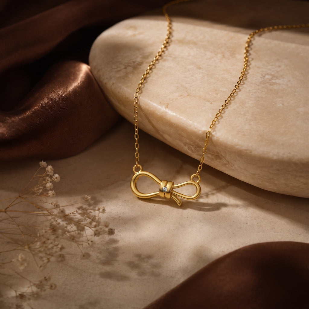 Bellamy Bow Necklace