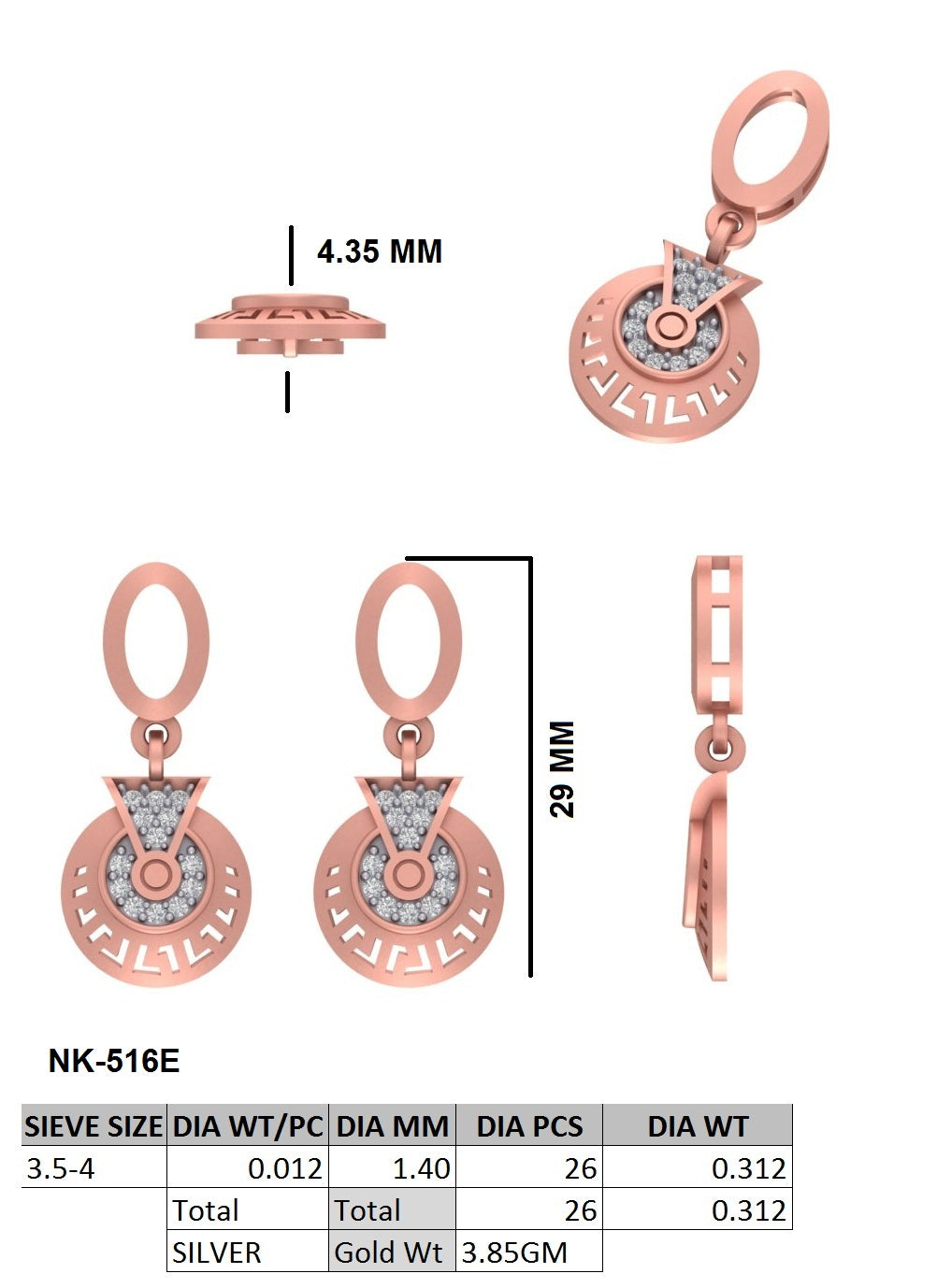 Coralla Signature Earrings