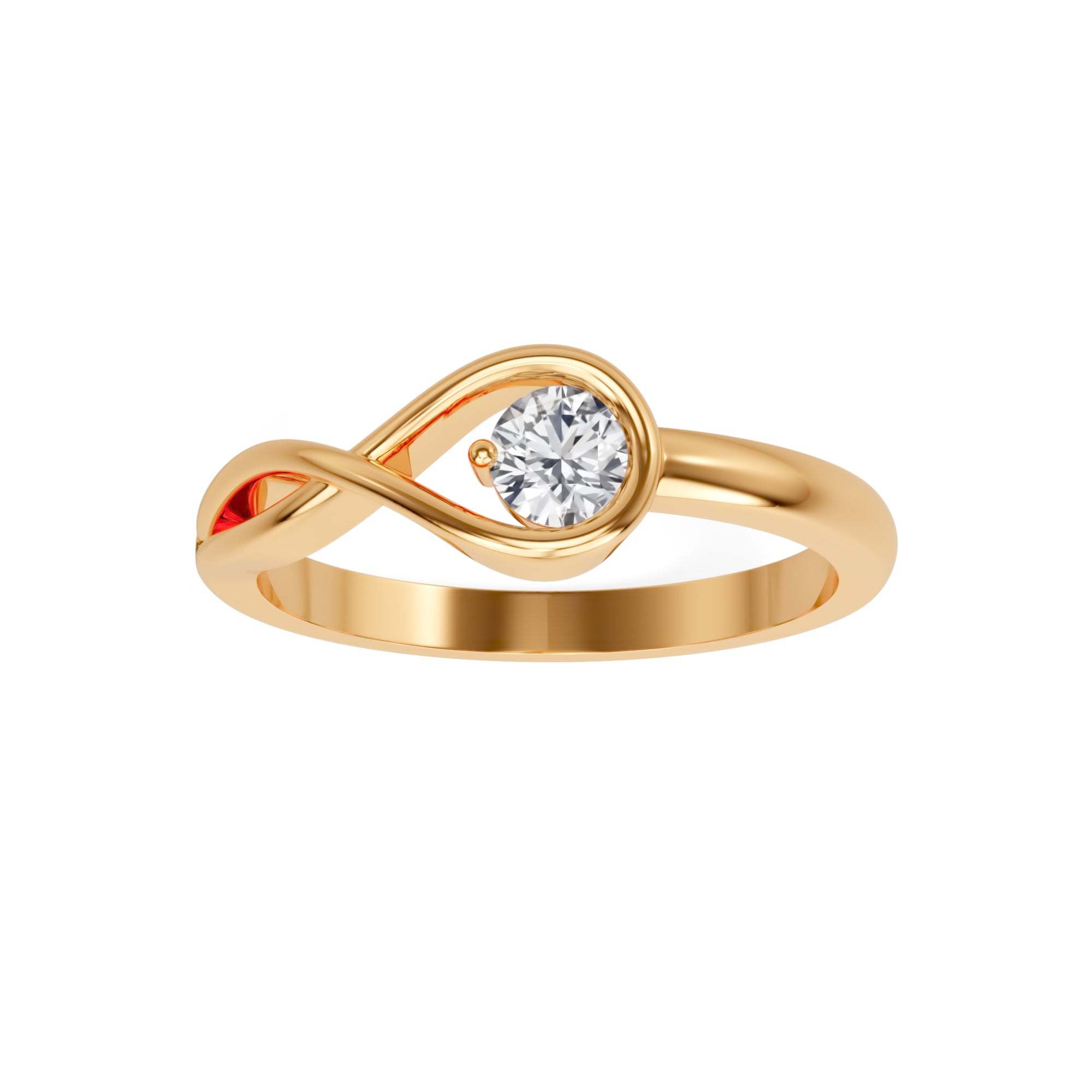 Aurora Knot Ring